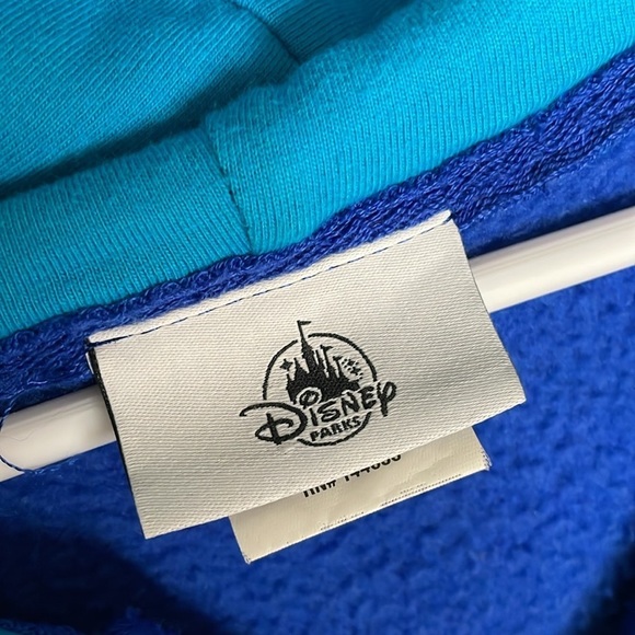 WALT DISNEY WORLD 2020 Blue XL‎ Zip Up Character Hoodie Disney Parks Graphic - Picture 10 of 10
